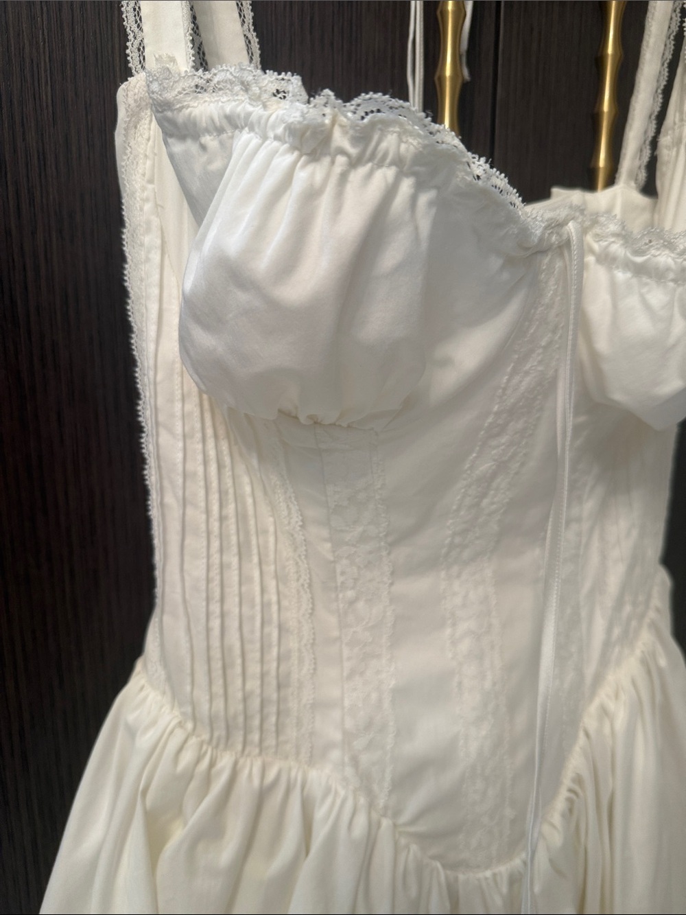 House of CB White Off-Shoulder Corset Mini Dress - Picture 11 of 17